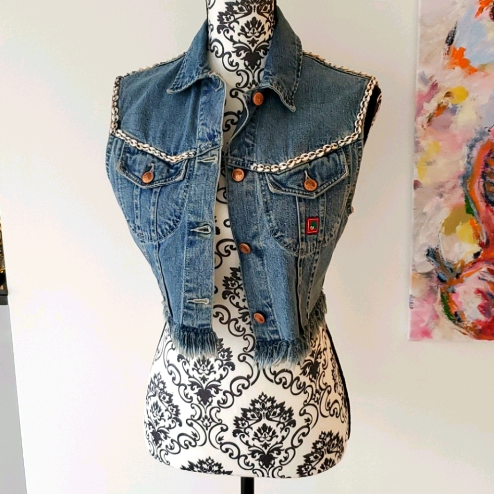 Gorgeous Kenzo jeans vest